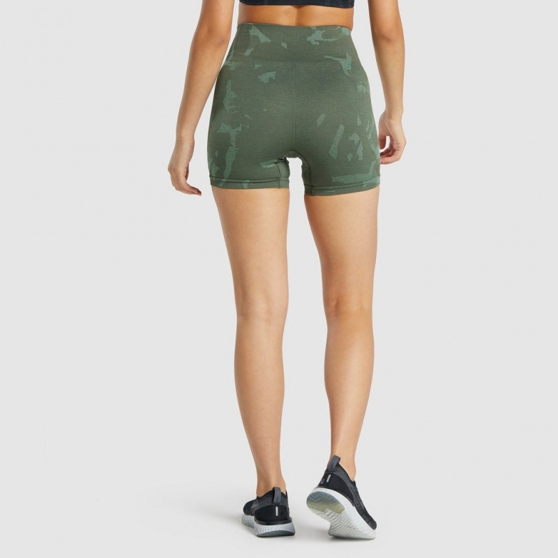 Short Gymshark Adapt Camo Seamless Savanna | 71QHABNZX