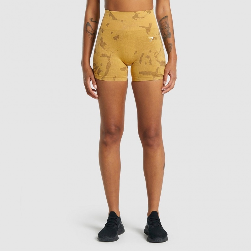 Short Gymshark Adapt Camo Seamless Savanna | 26IVDCTGS