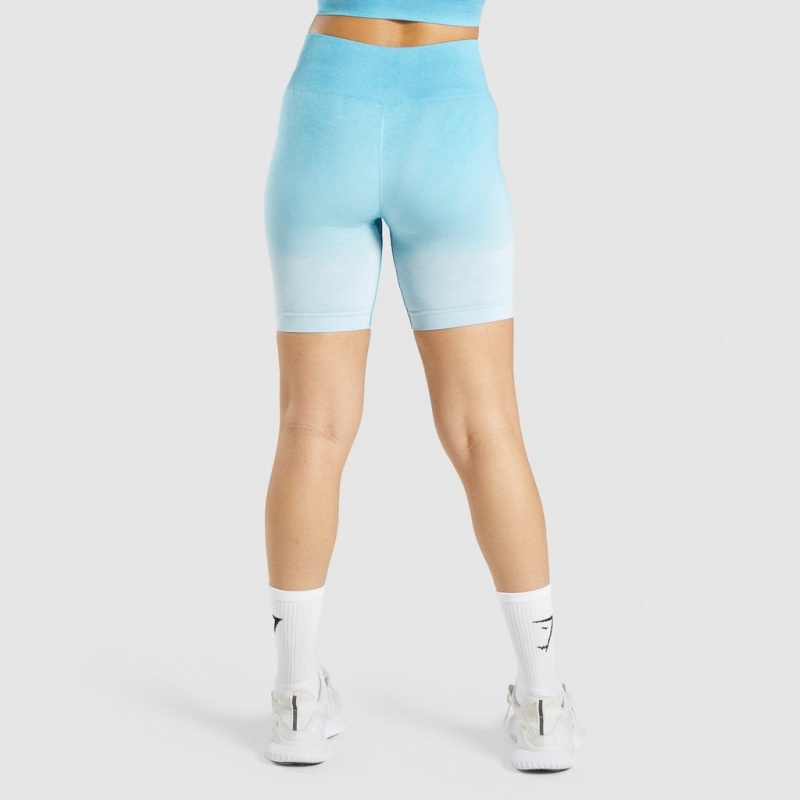 Short Gymshark Adapt Ombre Seamless Azules Claro Azules Claro | 73SOVQGTJ