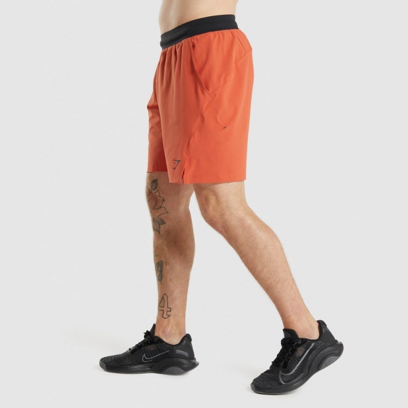 Short Gymshark Apex Functional 9 Rojas | 32XQHTAIR