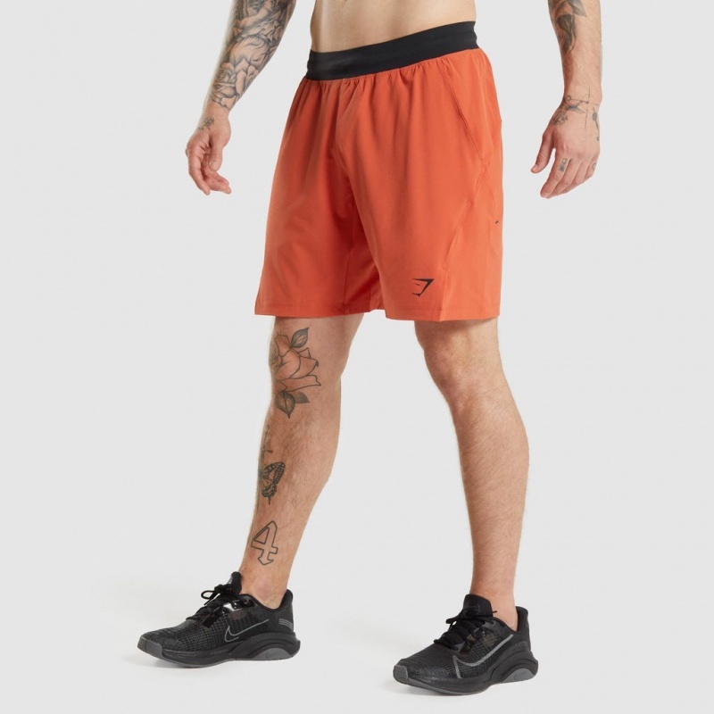 Short Gymshark Apex Functional 9 Rojas | 32XQHTAIR
