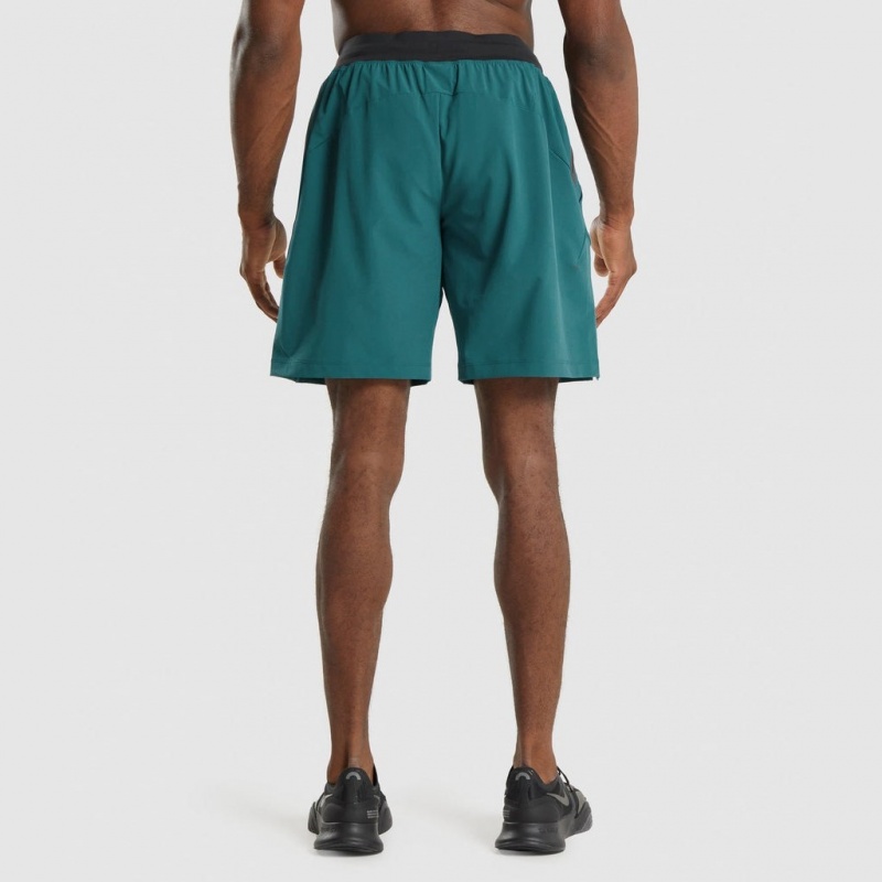 Short Gymshark Apex Functional 9 Teal | 30IJLRCTS