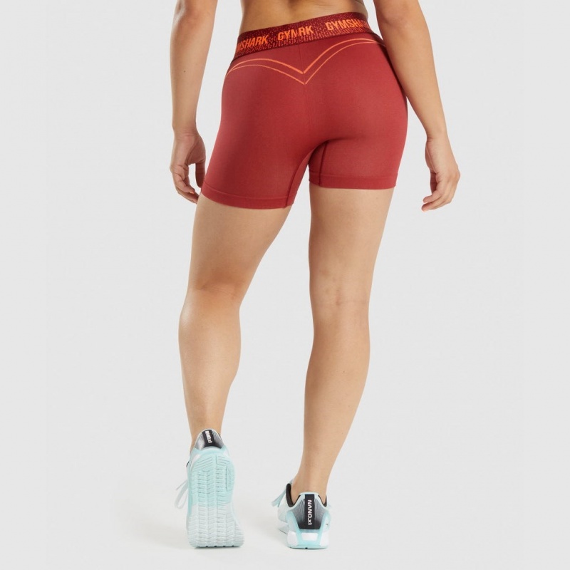 Short Gymshark Apex Seamless Low Rise Burdeos | 31LUBWOHX