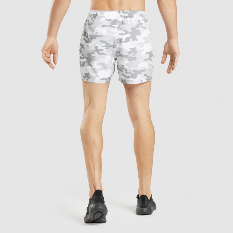 Short Gymshark Arrival 5 Gris Claro | 08KXNIYHJ