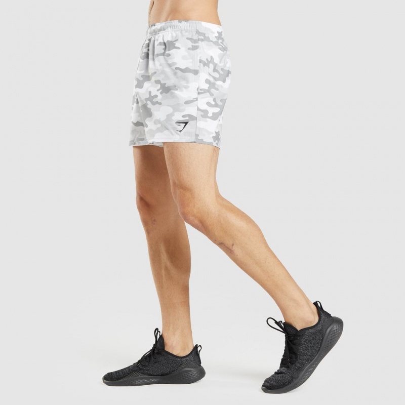 Short Gymshark Arrival 5 Gris Claro | 08KXNIYHJ