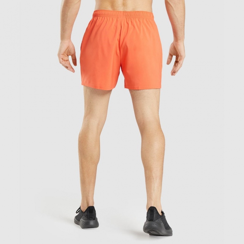 Short Gymshark Arrival 5 Naranjas | 31YAZQWTF