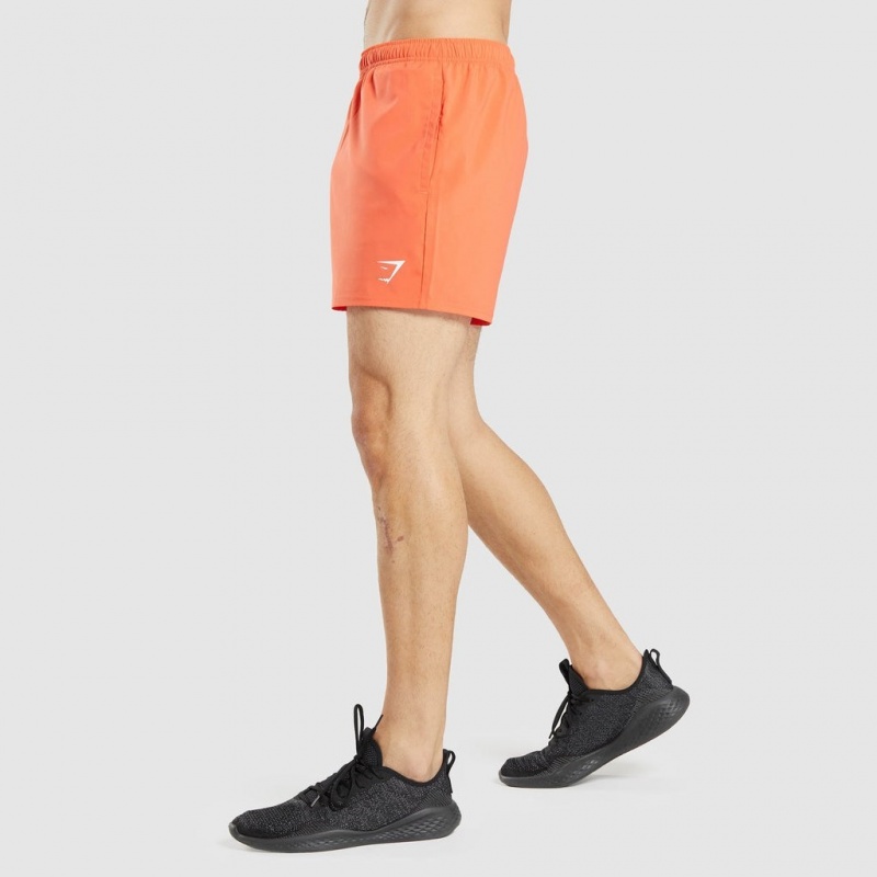 Short Gymshark Arrival 5 Naranjas | 31YAZQWTF