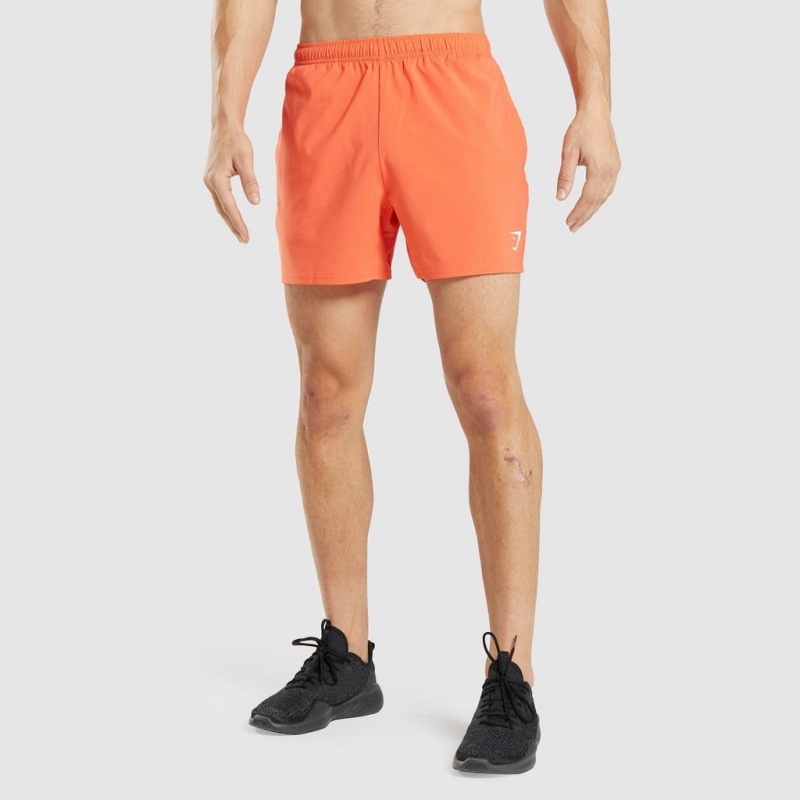 Short Gymshark Arrival 5 Naranjas | 31YAZQWTF