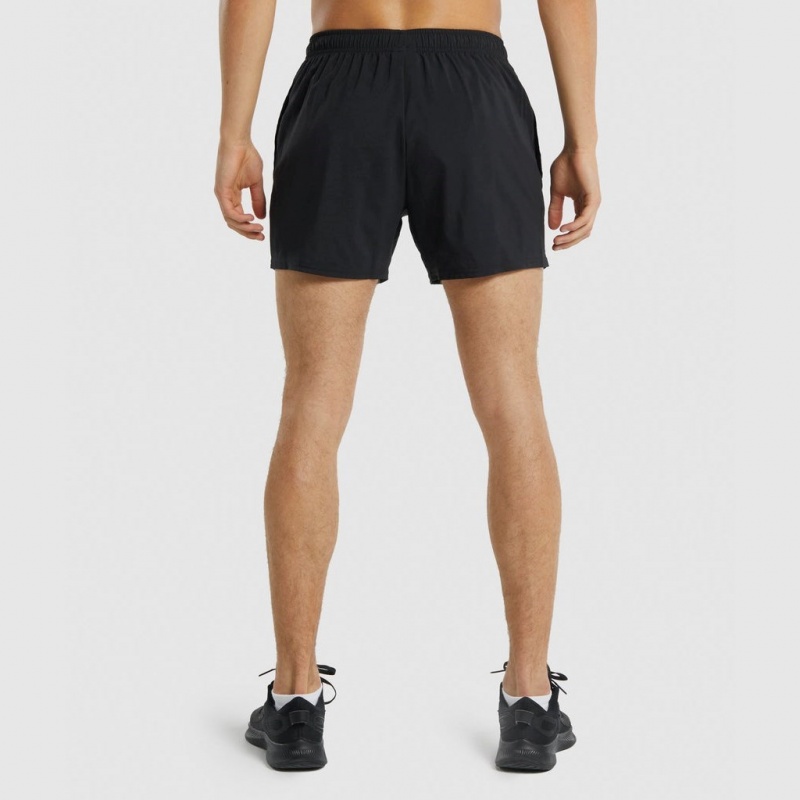Short Gymshark Arrival 5 Negras | 53SVLRBNW