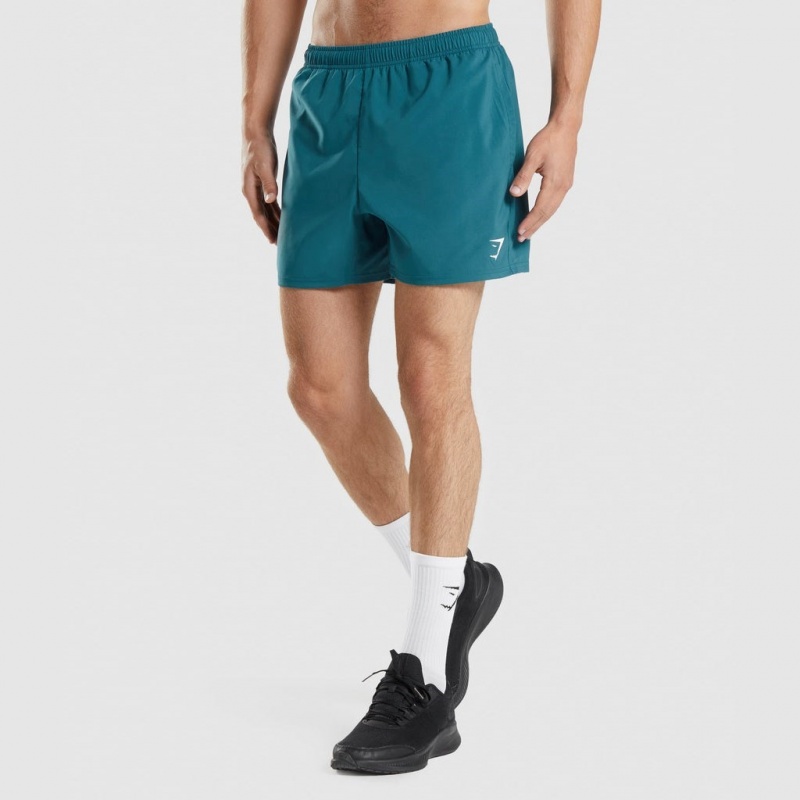 Short Gymshark Arrival 5 Teal | 93BTKPUSI