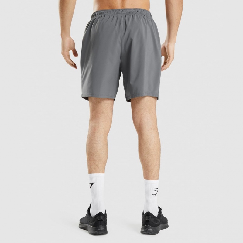 Short Gymshark Arrival 7 Charcoal | 01TRSJNVL