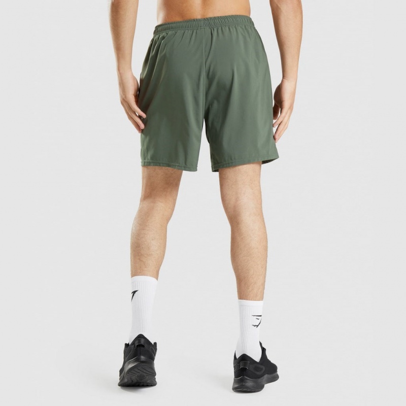 Short Gymshark Arrival 7 Verde | 19TJMFUPI