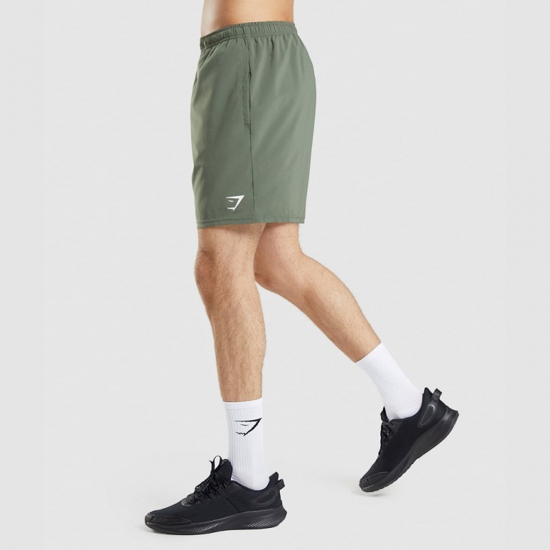 Short Gymshark Arrival 7 Verde | 19TJMFUPI