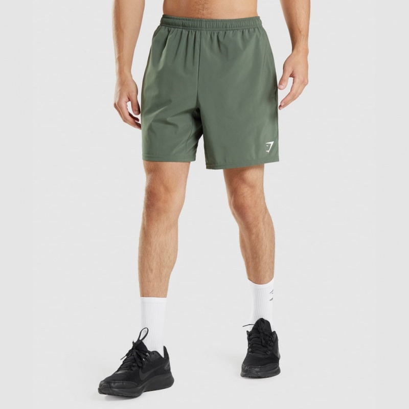 Short Gymshark Arrival 7 Verde | 19TJMFUPI