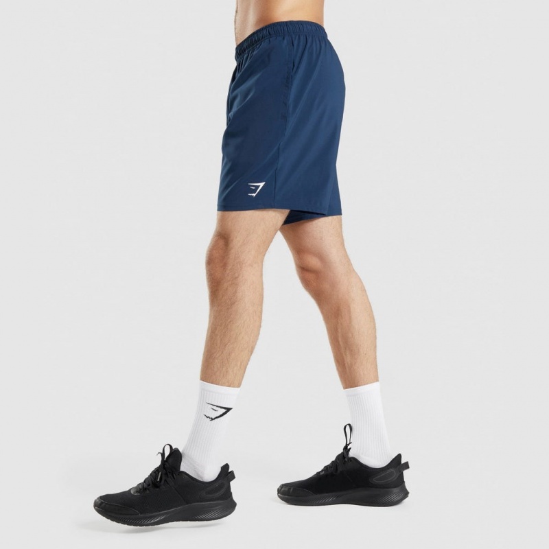 Short Gymshark Arrival Azul Marino | 96GVQWHBI