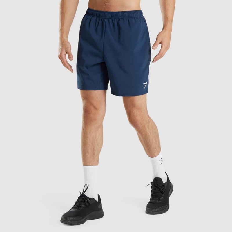 Short Gymshark Arrival Azul Marino | 96GVQWHBI