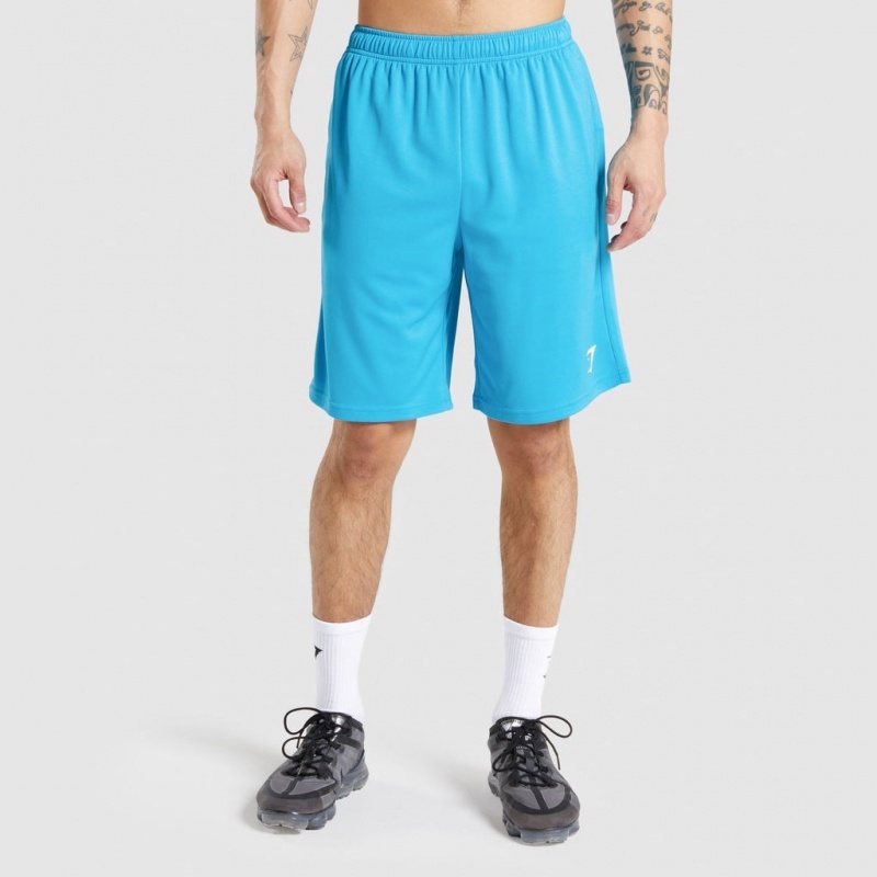 Short Gymshark Arrival De Punto 9 Azules Claro | 47QYHVMJL