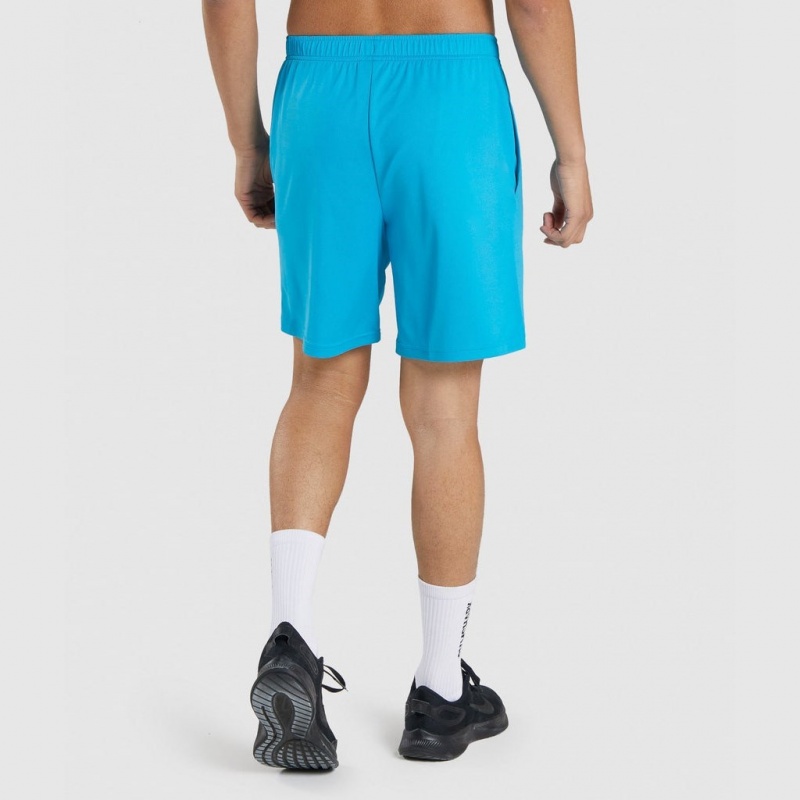 Short Gymshark Arrival De Punto Azules Claro | 05MLJCOIW
