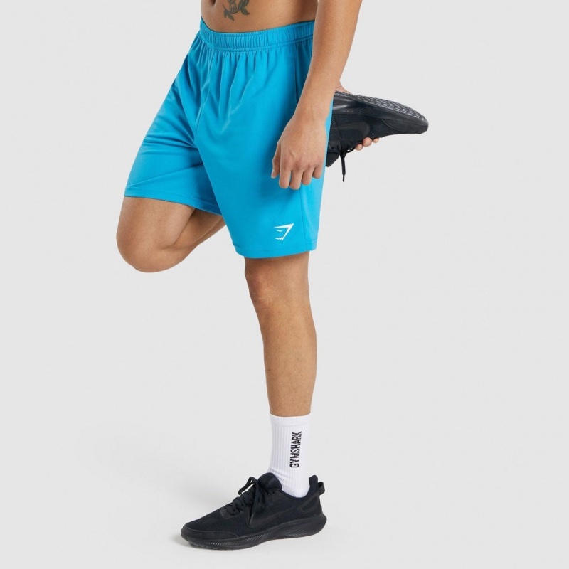 Short Gymshark Arrival De Punto Azules Claro | 05MLJCOIW