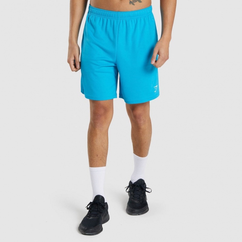 Short Gymshark Arrival De Punto Azules Claro | 05MLJCOIW