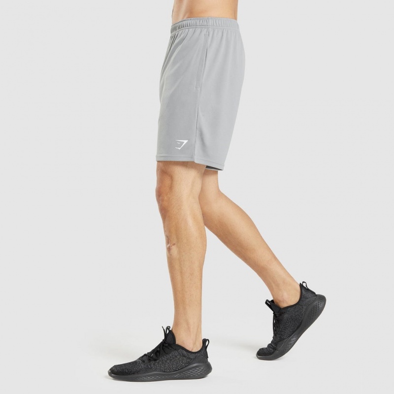Short Gymshark Arrival De Punto Gris | 63WJSEPMC