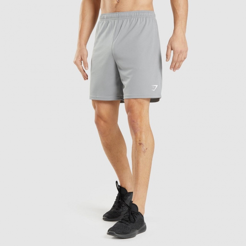 Short Gymshark Arrival De Punto Gris | 63WJSEPMC
