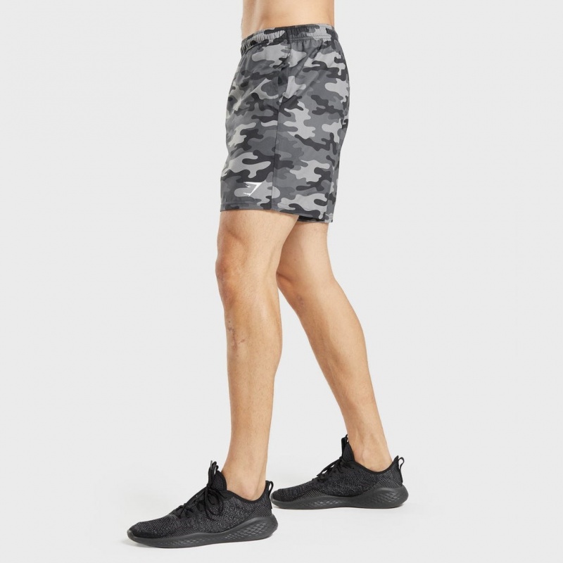 Short Gymshark Arrival Gris | 35NCIQLTJ