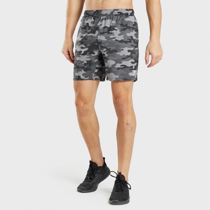 Short Gymshark Arrival Gris | 35NCIQLTJ