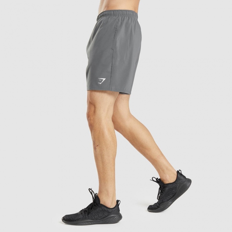 Short Gymshark Arrival Gris | 84SQETLNO