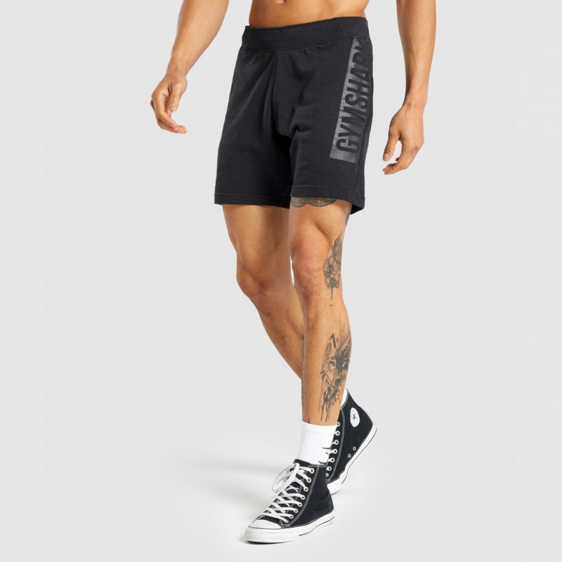 Short Gymshark Bold Negras | 53PFOGWIH