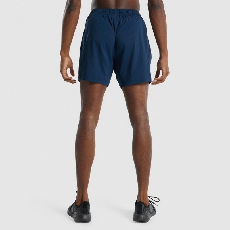 Short Gymshark Deporte Azul Marino | 78GXRBNQI