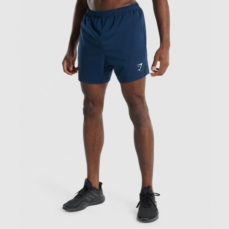 Short Gymshark Deporte Azul Marino | 78GXRBNQI