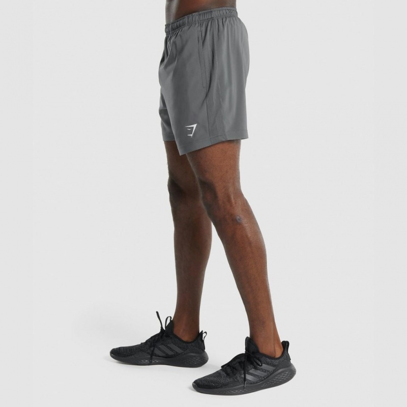 Short Gymshark Deporte Charcoal | 73QAFZLBV