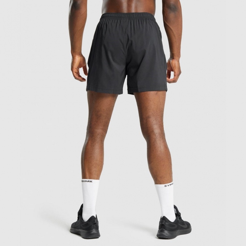 Short Gymshark Deporte Negras | 53GRODVWS
