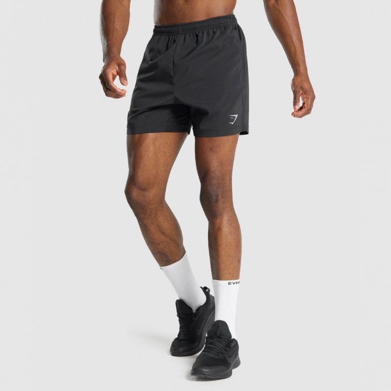 Short Gymshark Deporte Negras | 53GRODVWS