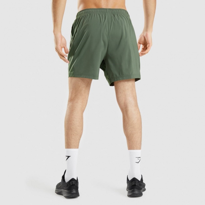 Short Gymshark Deporte Verde | 04CDYKBHV