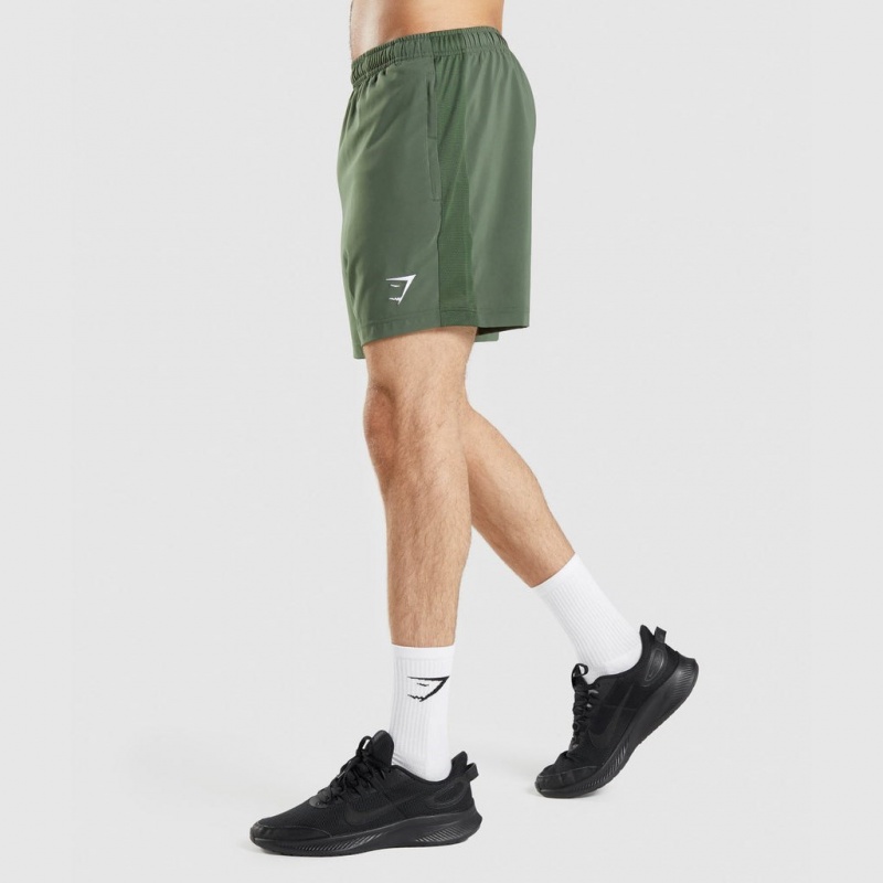 Short Gymshark Deporte Verde | 04CDYKBHV