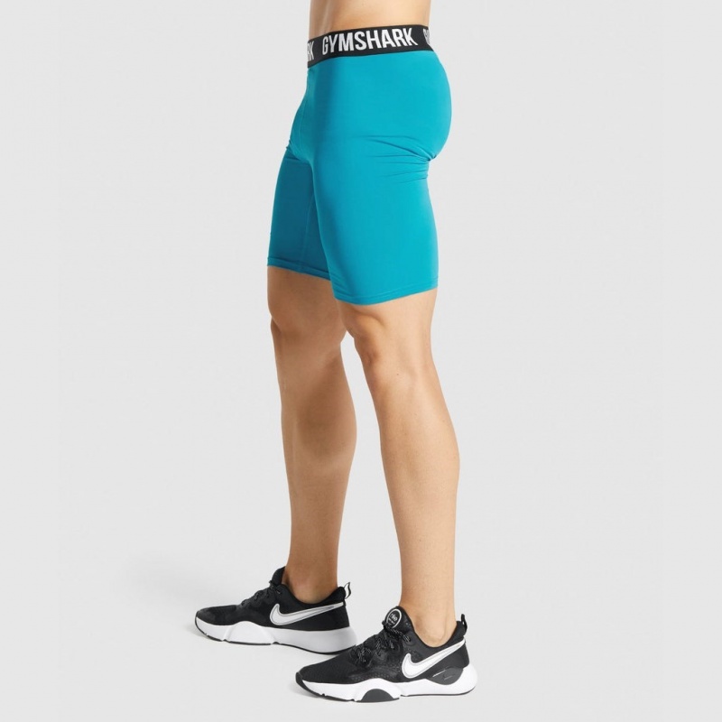 Short Gymshark Element Baselayer Azules | 20ZIBJHYT