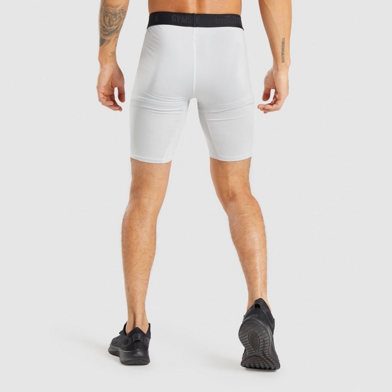 Short Gymshark Element Baselayer Gris Claro | 90LCUNQWG