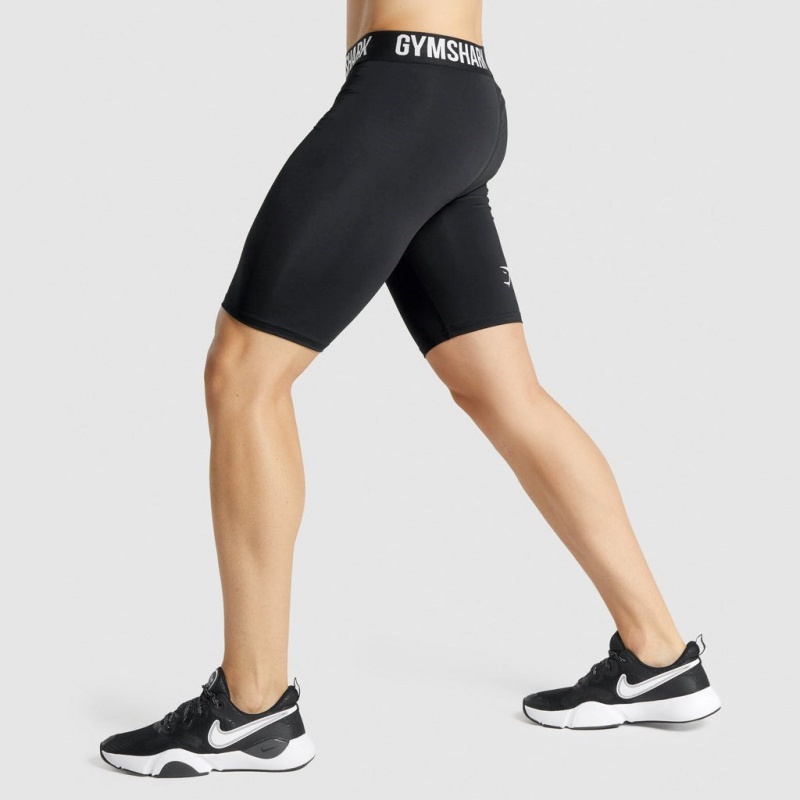 Short Gymshark Element Baselayer Negras | 87CXHESTV