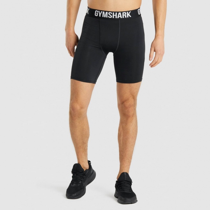 Short Gymshark Element Baselayer Negras | 87CXHESTV