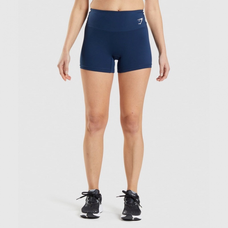 Short Gymshark Entrenamiento Azul Marino | 63BNRSOGH
