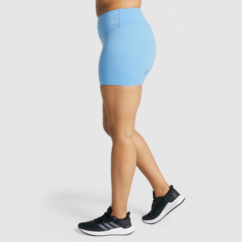 Short Gymshark Entrenamiento Azules Claro | 19ZQOGXHR
