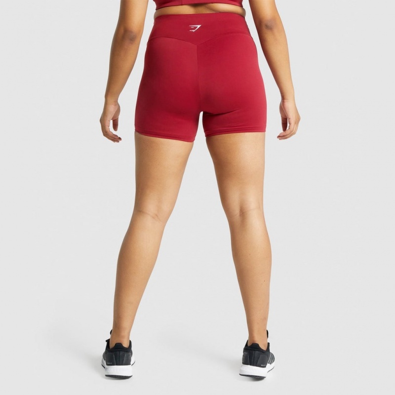 Short Gymshark Entrenamiento Burdeos | 32WREBGMF