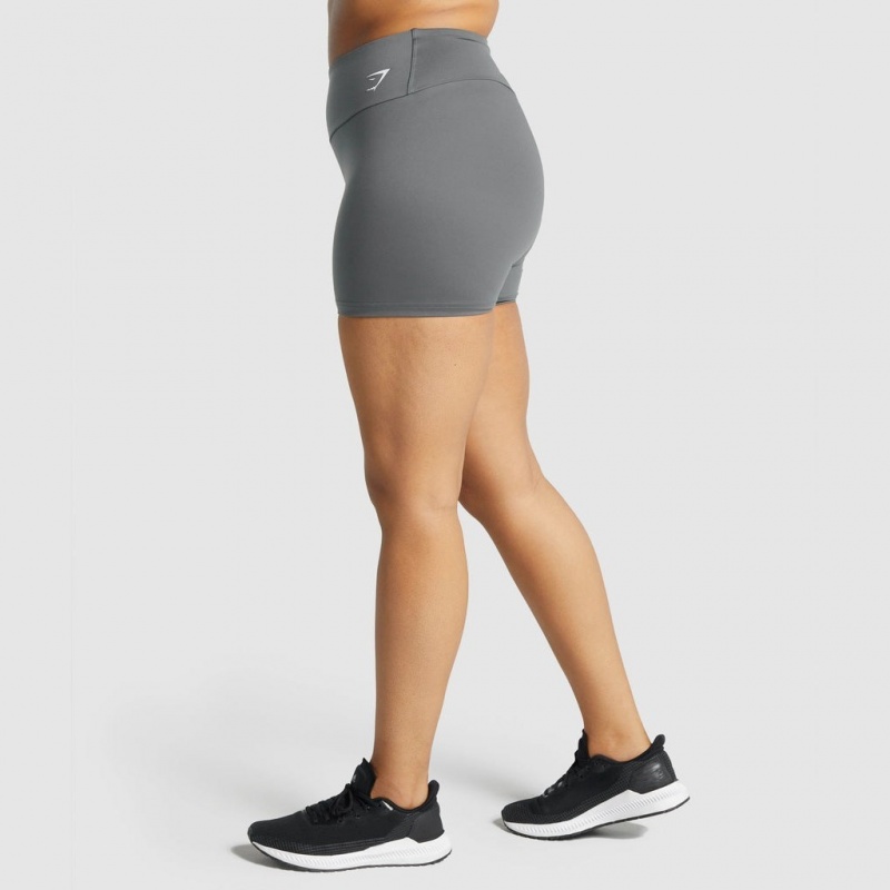 Short Gymshark Entrenamiento Gris | 17VIOLHBU