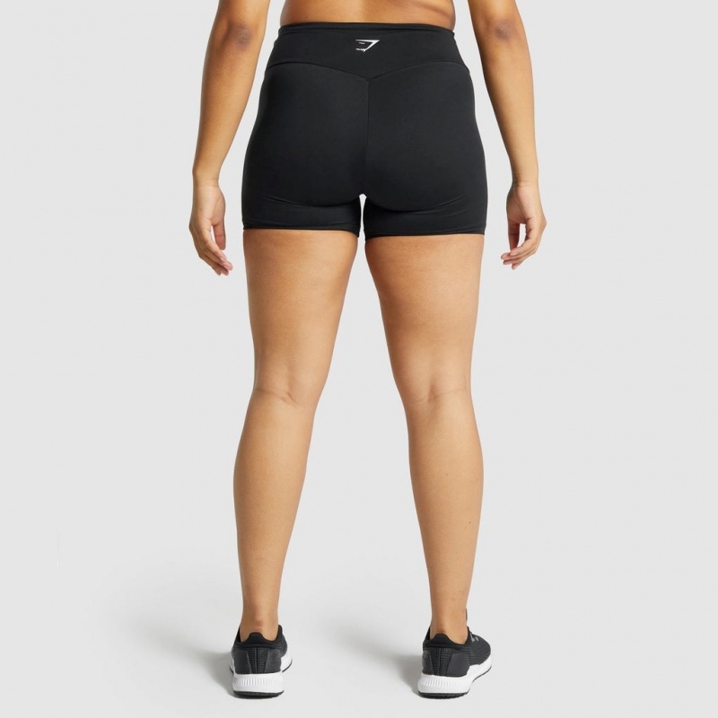Short Gymshark Entrenamiento Negras | 23DPYHMZA