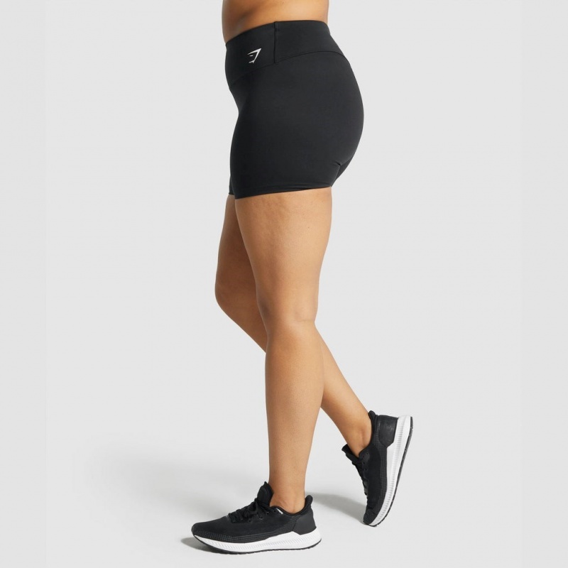 Short Gymshark Entrenamiento Negras | 23DPYHMZA