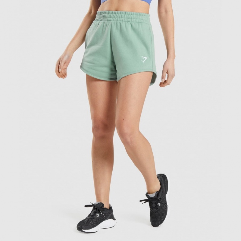Short Gymshark Entrenamiento Sweat Azules | 43GSPQCNA