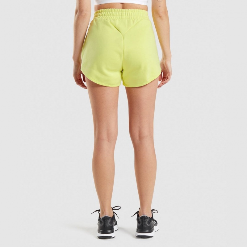 Short Gymshark Entrenamiento Sweat Verde | 73EQWFCBR