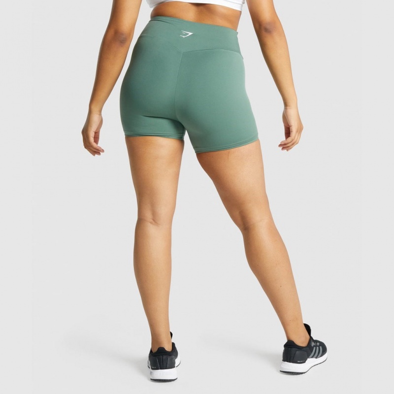 Short Gymshark Entrenamiento Verde | 80TJEPAGM